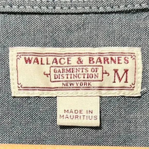 J.Crew Wallace & Barnes Men’s Green Plaid Flannel Shirt, 100% Cotton, Sz Medium - Picture 10 of 14